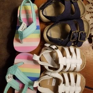 Infant Carter & Gymboree Sandles